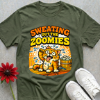 Sweating Cat T-shirt