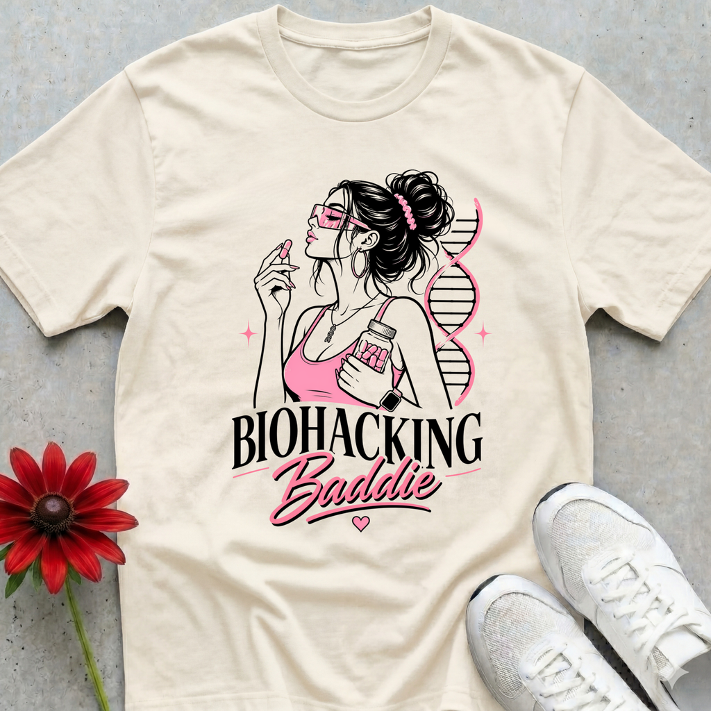 Biohacking Baddie T-shirt