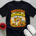 Sweating Cat T-shirt