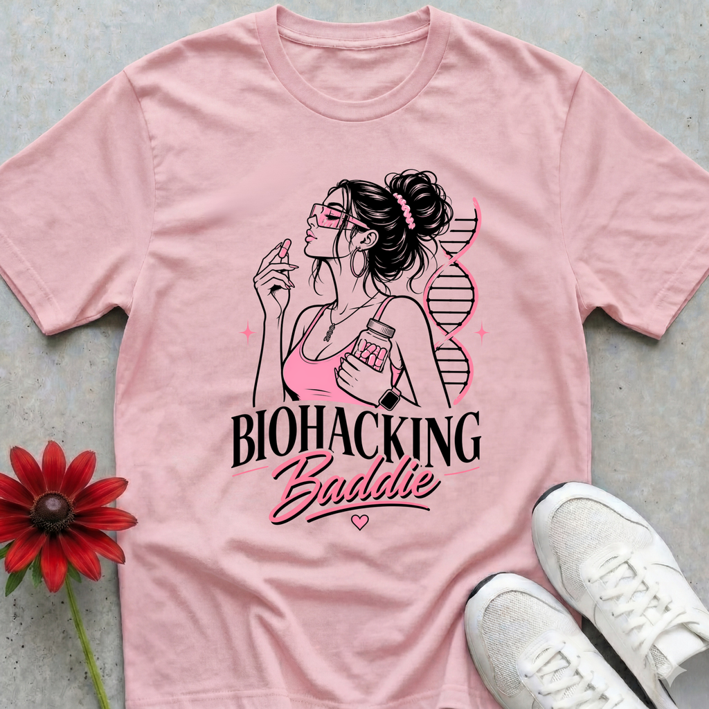 Biohacking Baddie T-shirt