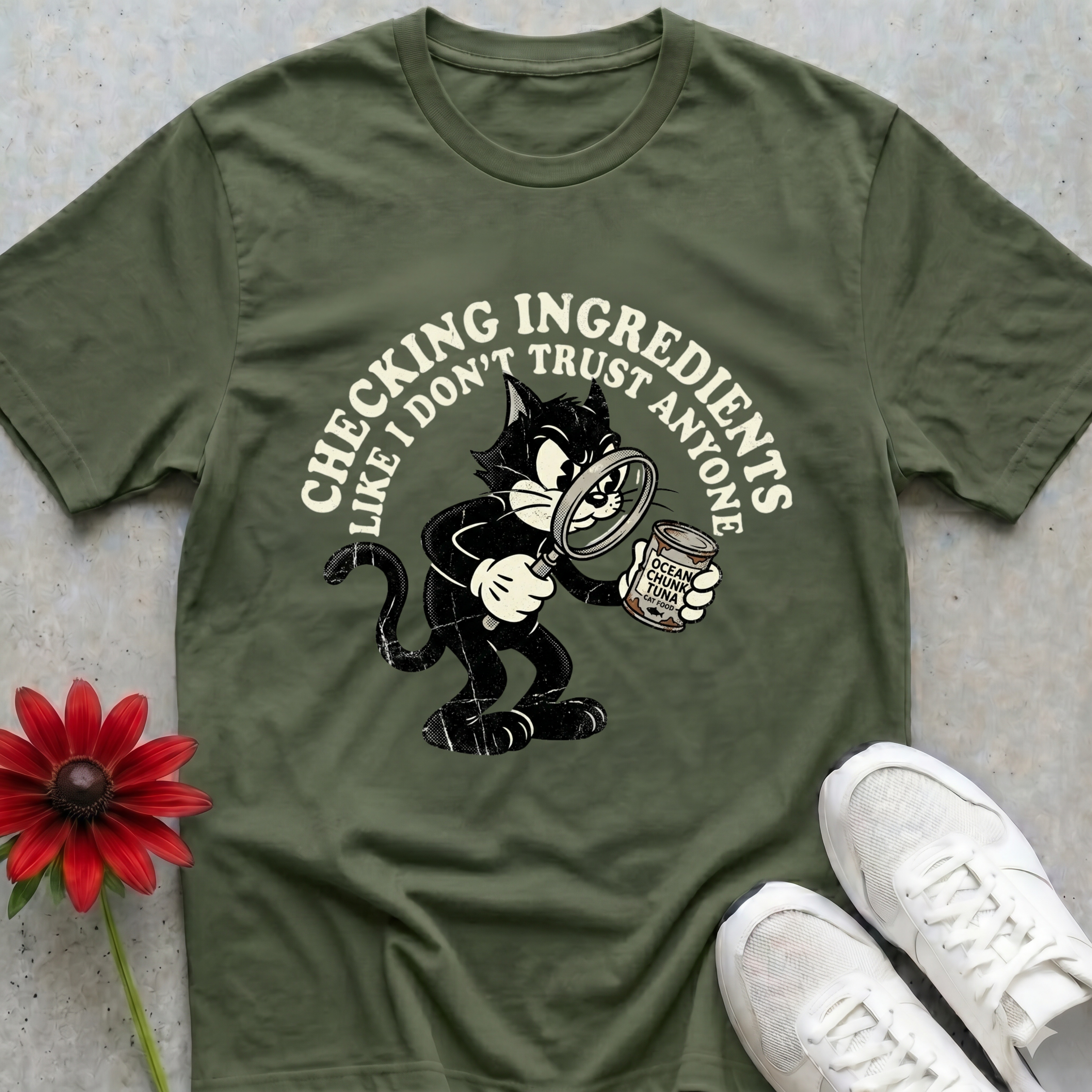 Cat Sussin' T-shirt